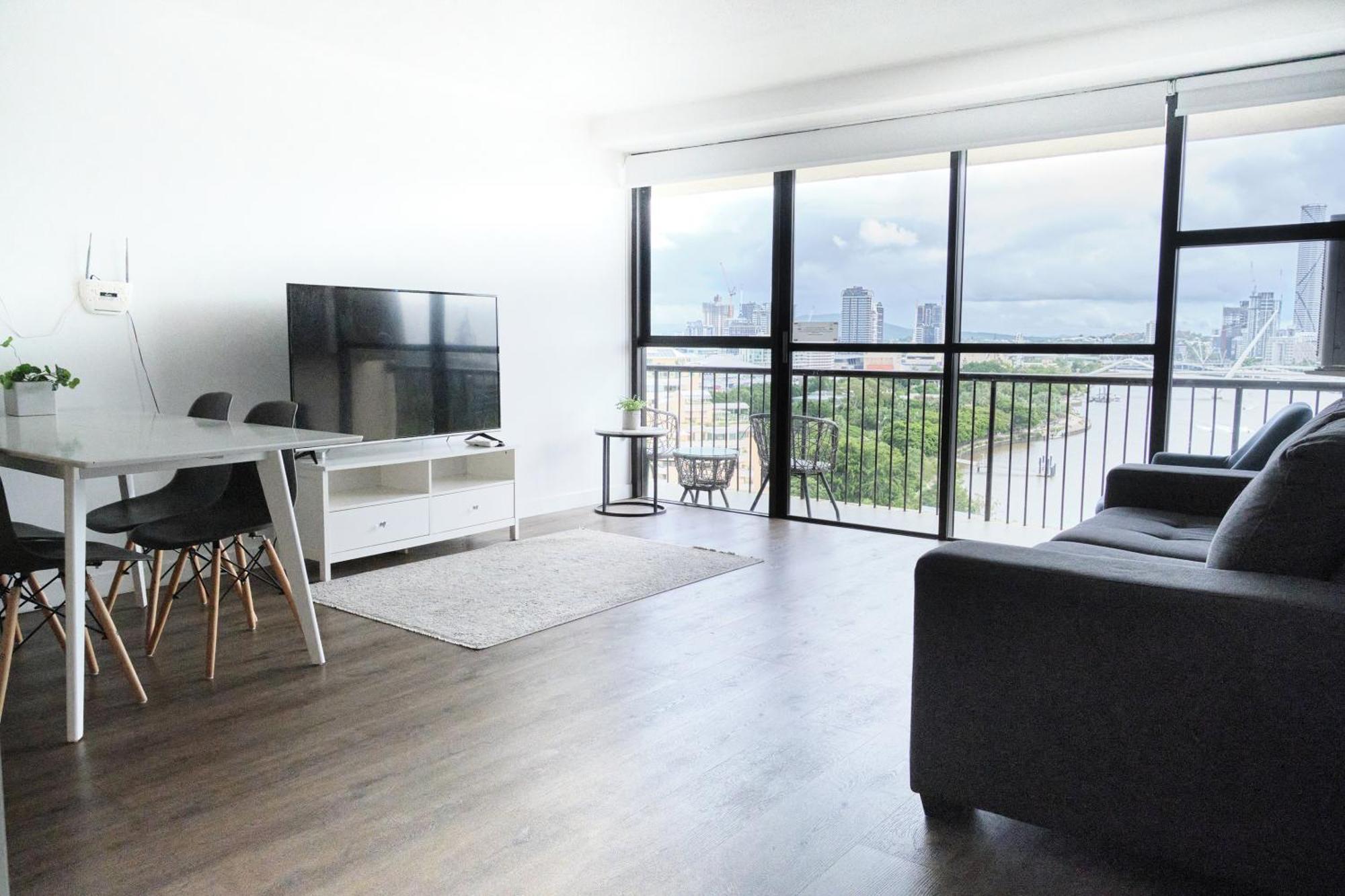 River Plaza Apartments Brisbane Southbank מראה חיצוני תמונה