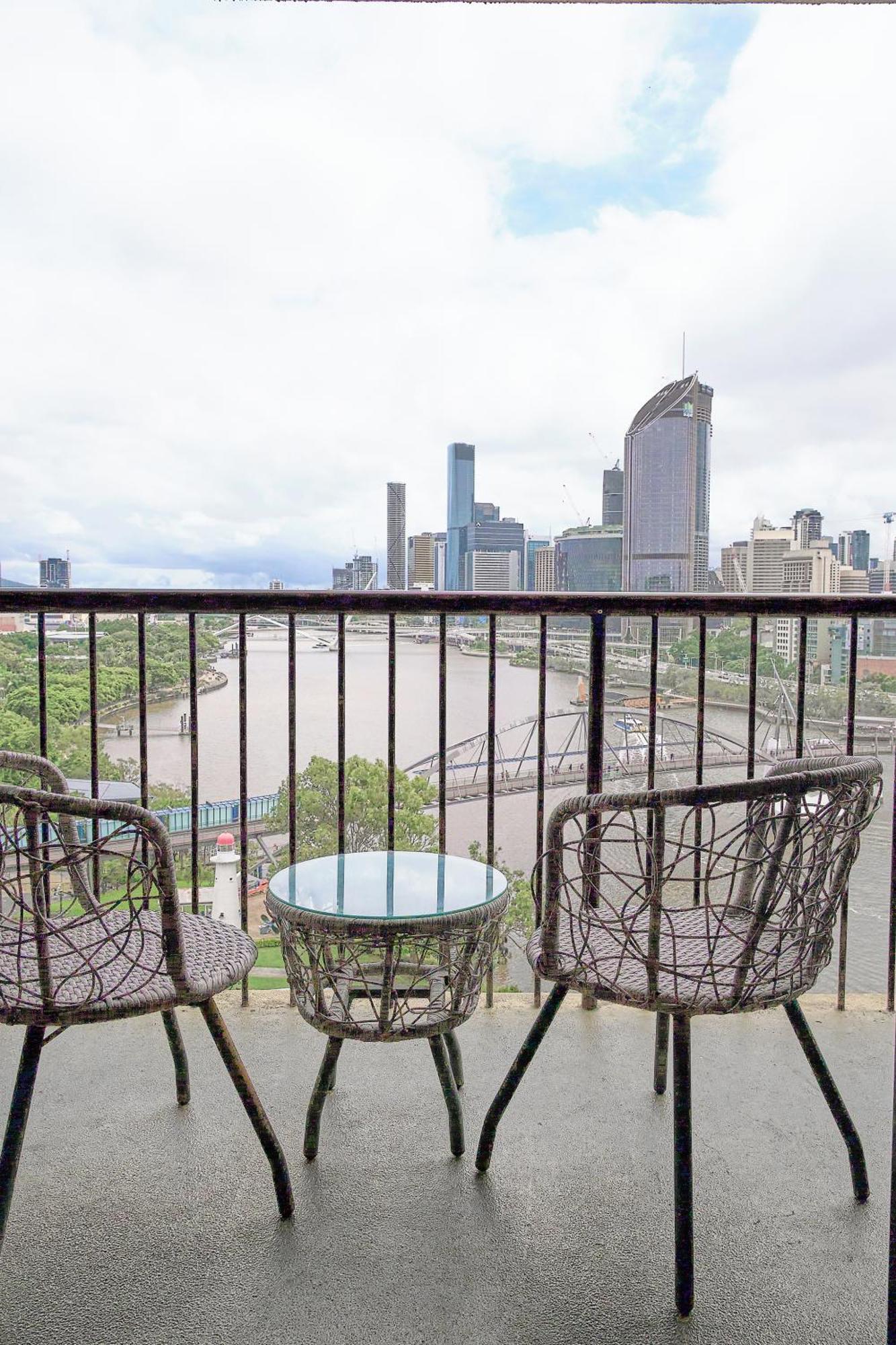 River Plaza Apartments Brisbane Southbank מראה חיצוני תמונה
