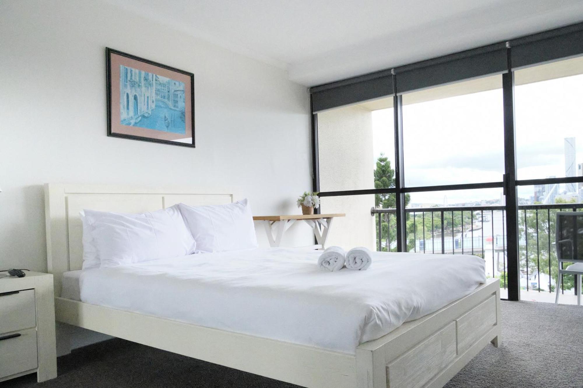 River Plaza Apartments Brisbane Southbank מראה חיצוני תמונה