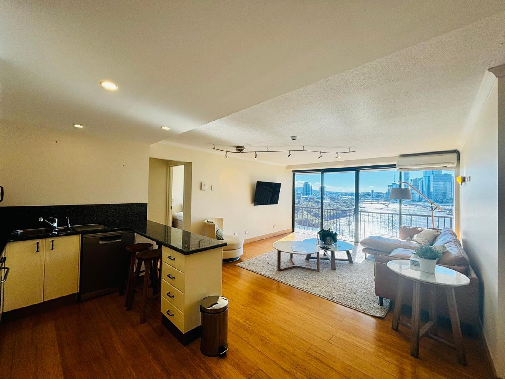 River Plaza Apartments Brisbane Southbank מראה חיצוני תמונה
