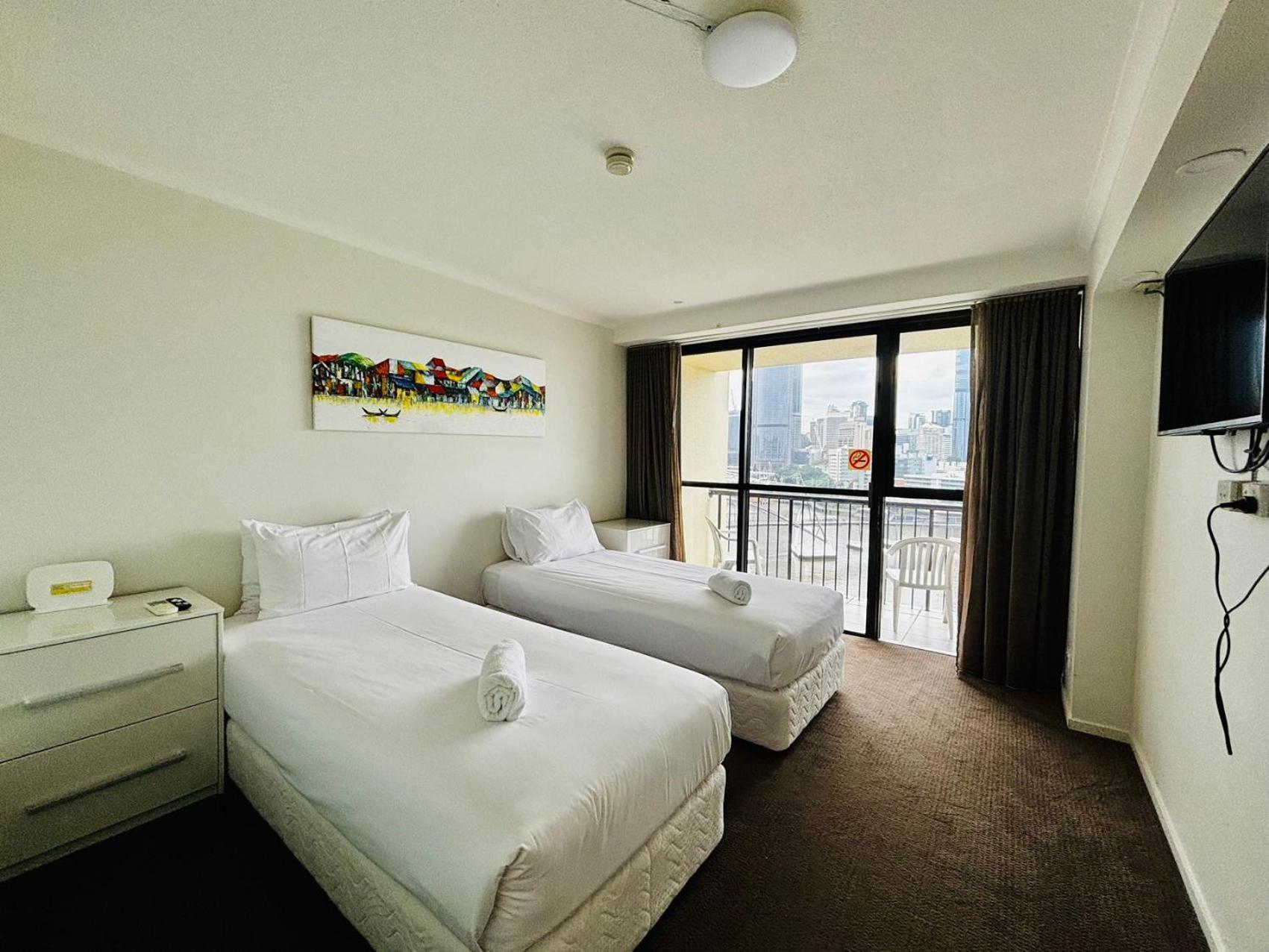 River Plaza Apartments Brisbane Southbank מראה חיצוני תמונה