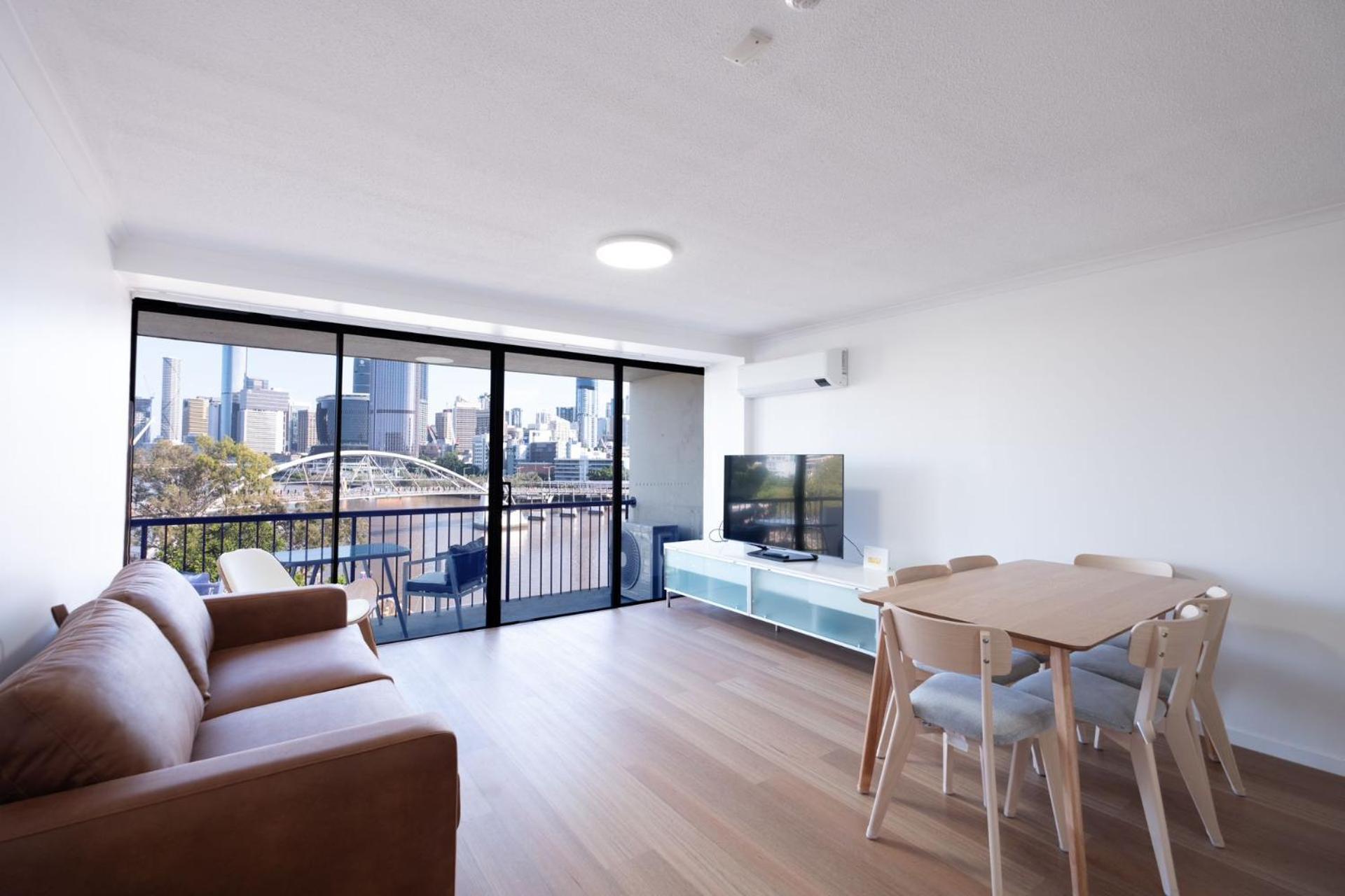 River Plaza Apartments Brisbane Southbank מראה חיצוני תמונה